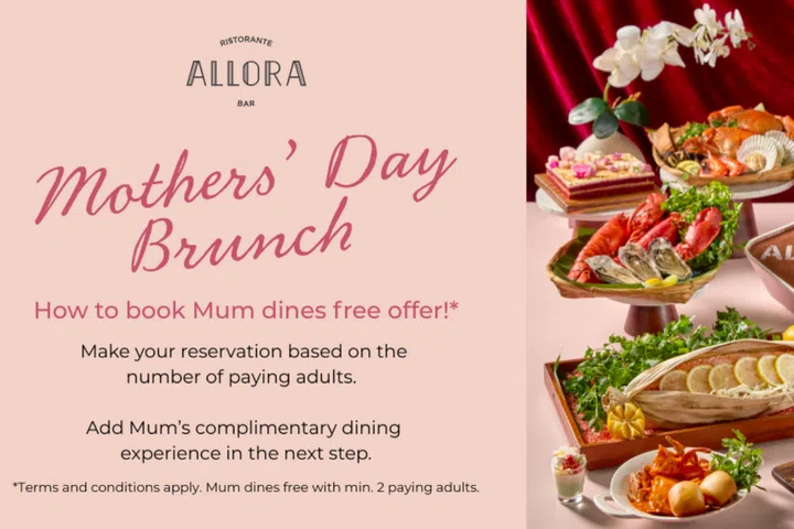 mum dines free brunch allora ristorante