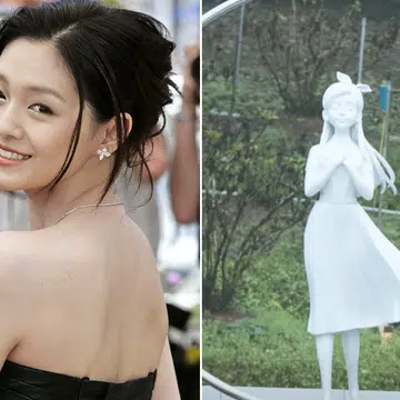 barbie hsu death anniversary and memorial statue