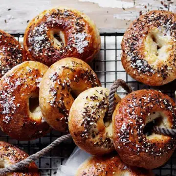 recipe for bagels