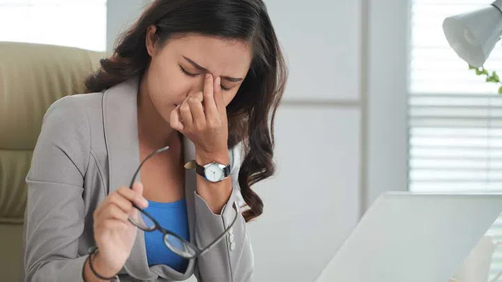 Your body is flooded with adrenalin and norepinephrine when you're stressed