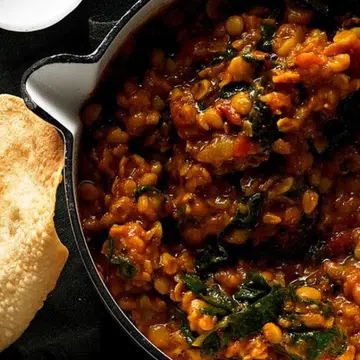 Slow-Cooker Silverbeet Dhal