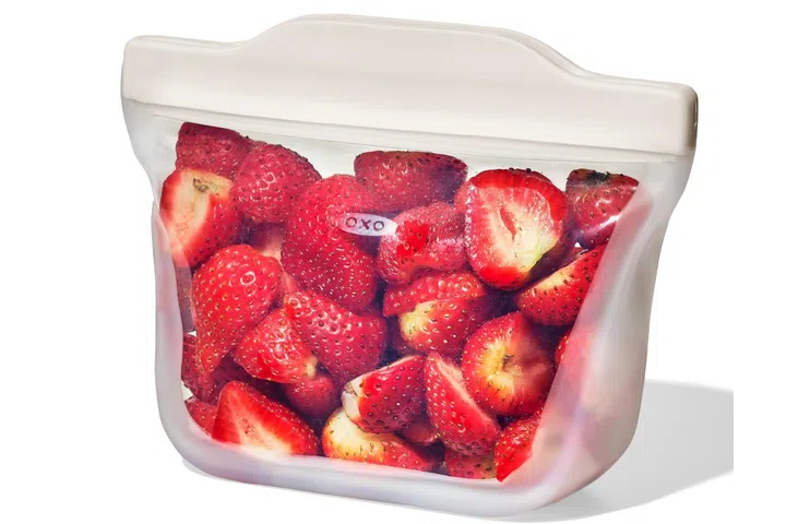 Best 9.9 sale travel deals: OXO Oat Snack Stand Up Silicone Reusable Bag