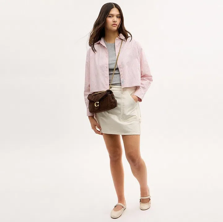 coach tabby everyday handbag styling
