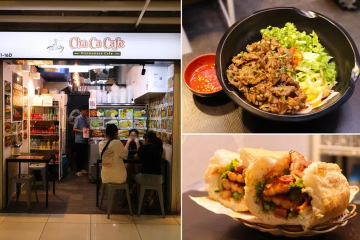 Cha Cha Cafe Vietnamese Far East Plaza food