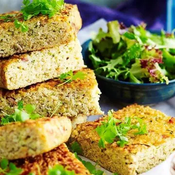 Gluten-Free Zucchini & Quinoa Slice