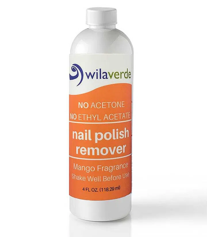 100 per cent biodegradable nail polish remover from Wilaverde ($11.62 for 118ml) on Amazon Singapore.