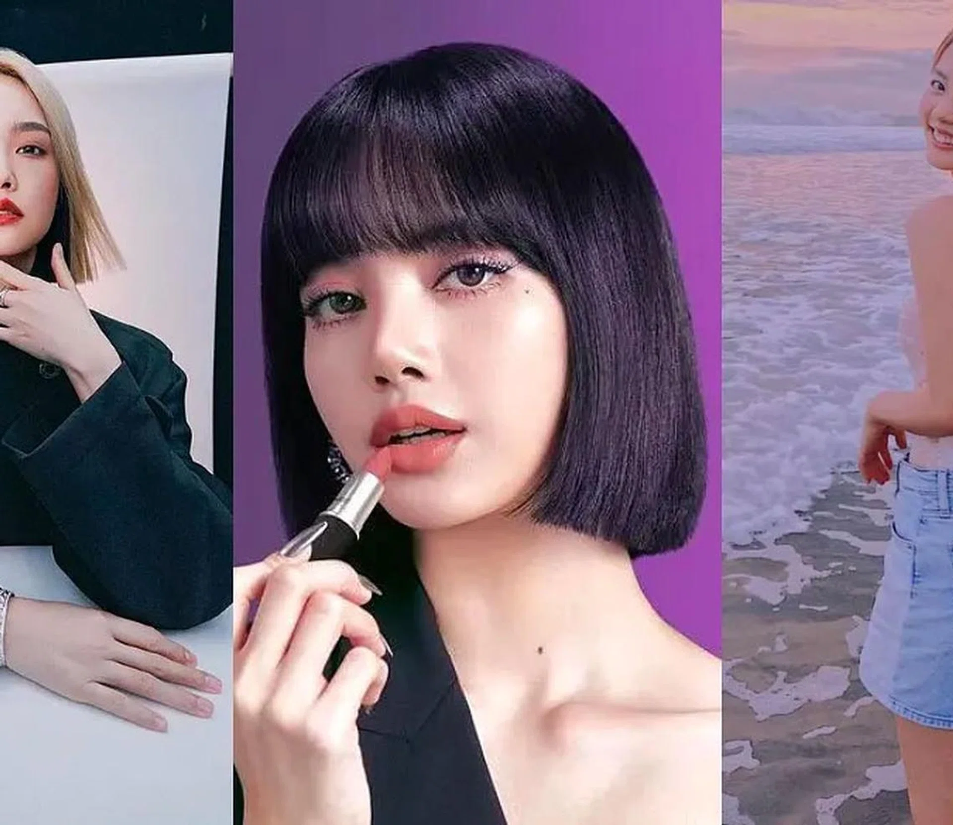 celebs short hair