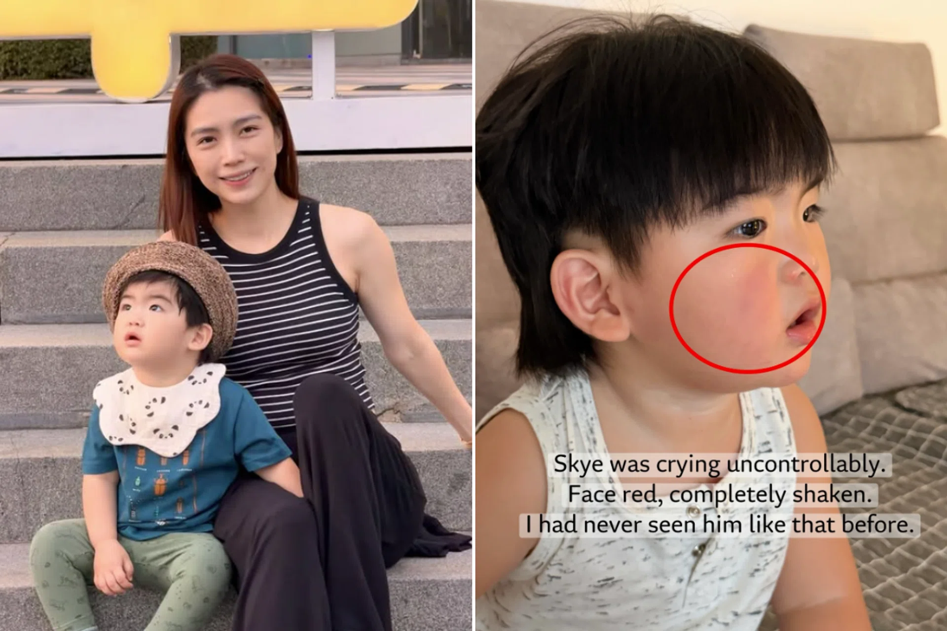 sora ma son fell down stairs helper negligence