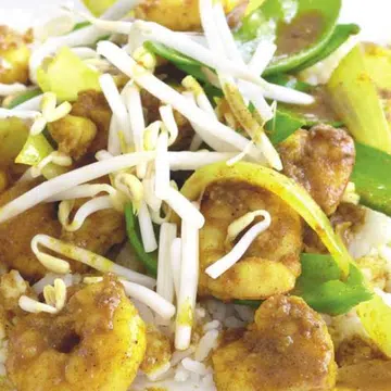 Chinese-Style Satay Prawns