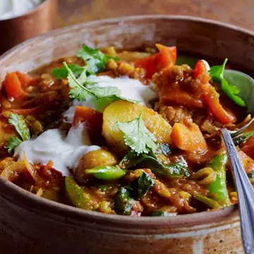 Split Pea & Capsicum Curry