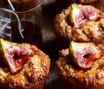 Quinoa, Fig & Maple Muffins