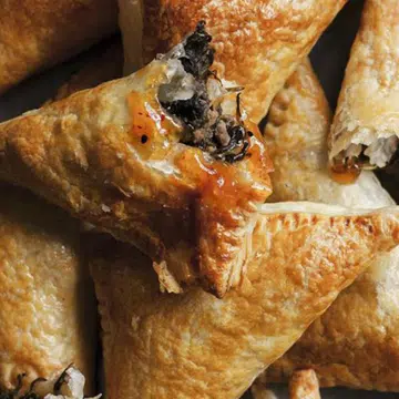Lamb & Spinach Samosas
