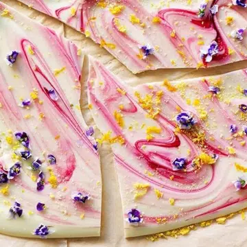 Pink-Swirled Petal Bark