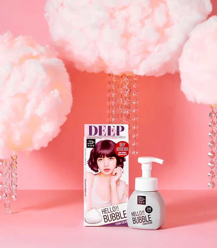 mise-en-scène Hello Bubble Foam Color ($18.90 per box, includes primer)