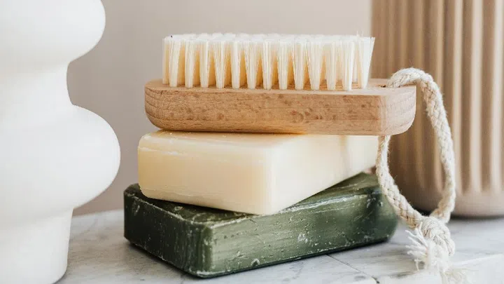 To avoid excessive exposure to BPA, opt for packaging-free beauty products such as bar soaps. Pexels/ Photo by Karolina Grabowska
