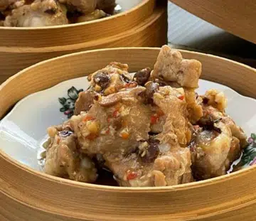 Steamed Pork Ribs In Black Bean Sauce