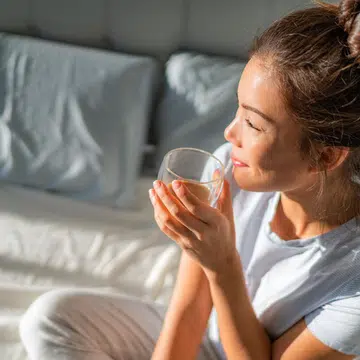 Healthy hot drinks