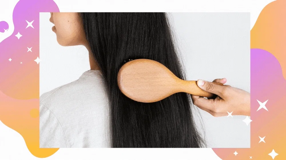 Thick silk smooth hair healthy hair