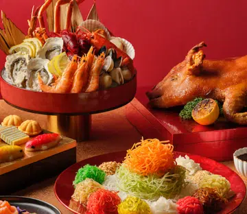 Luxurious pen cai and yusheng