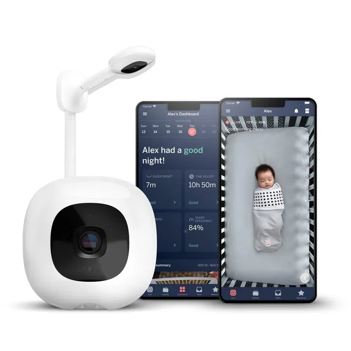 Monitor With The Most Features: Nanit Pro Smart Baby Monitor, from $369.73, from Amazon.sg