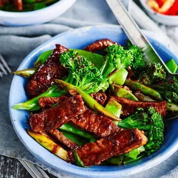 Lamb & Black Bean Stir-Fry