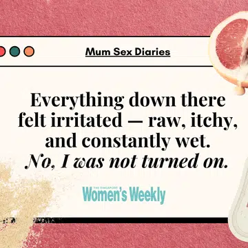 mum sex diaries pregnancy vaginal itch