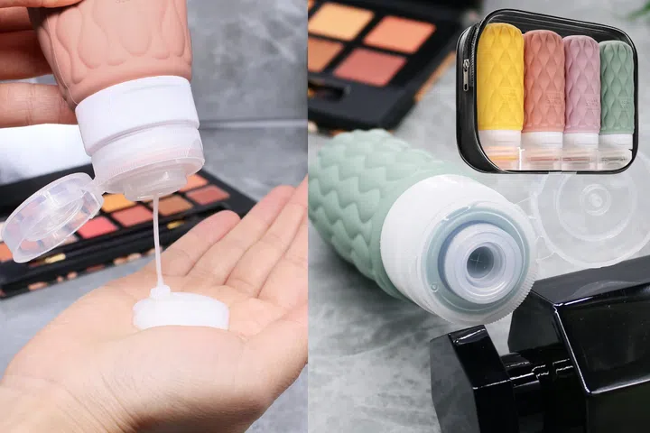 Travel bottles, toiletries