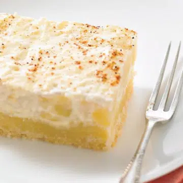 Apple & Sour Cream Slice