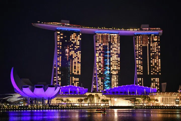 The most expensive hotel in the comparison is Marina Bay Sands. ST PHOTO: ARIFFIN JAMAR