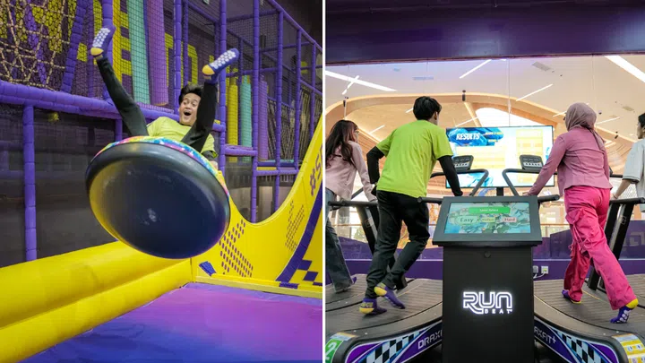 The Airbag Donut Slide and Super Run are some of the cool new additions to the park. Credit: Superpark
