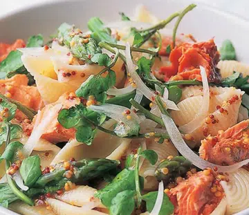 Asparagus & Salmon Pasta Salad