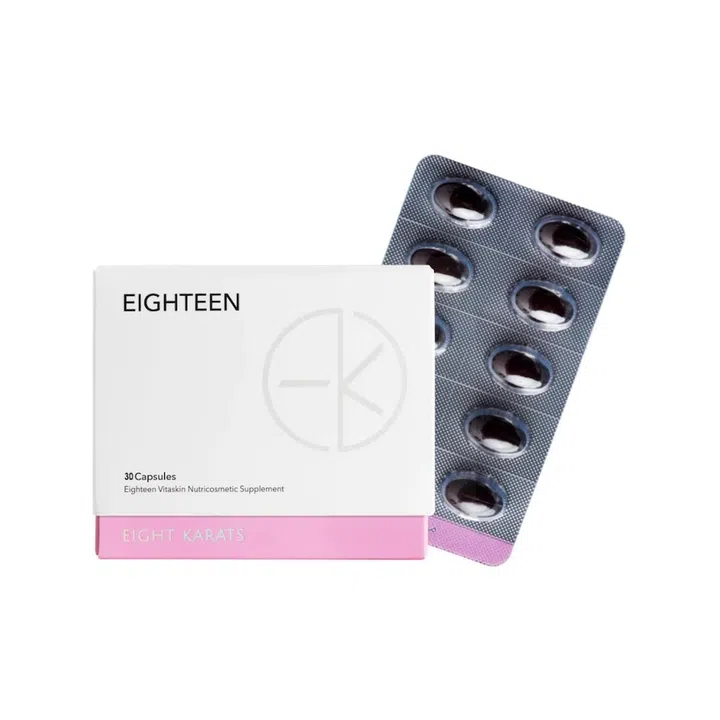 Best Brightening Supplement Eight Karats Eighteen Vitaskin Nutricosmetic Supplement