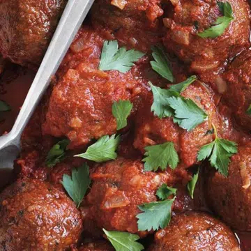 Spanish Spicy Pork & Veal Meatballs