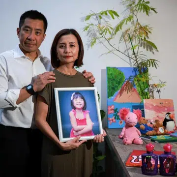 singapore parents lost daughter to childhood brain tumour dipg