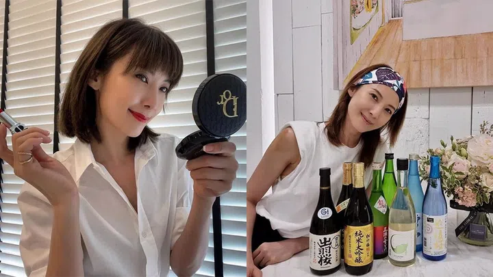 Jeanette Aw sported a slightly longer shoulder-length bob which grew out naturally.  (Photo Instagram @jeanetteaw)