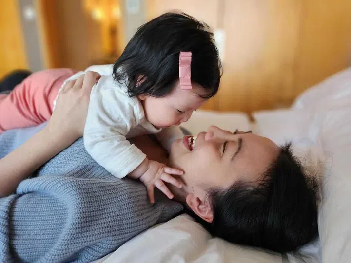 SIn Ting and her daughter Alexandra
