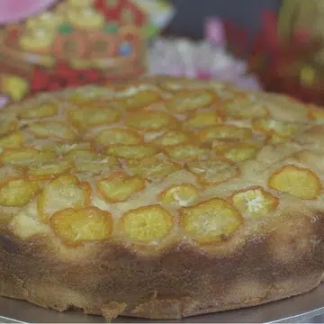 Kumquat Ginger Cake