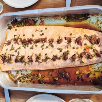 Stuffed Salmon By Jamie Oliver