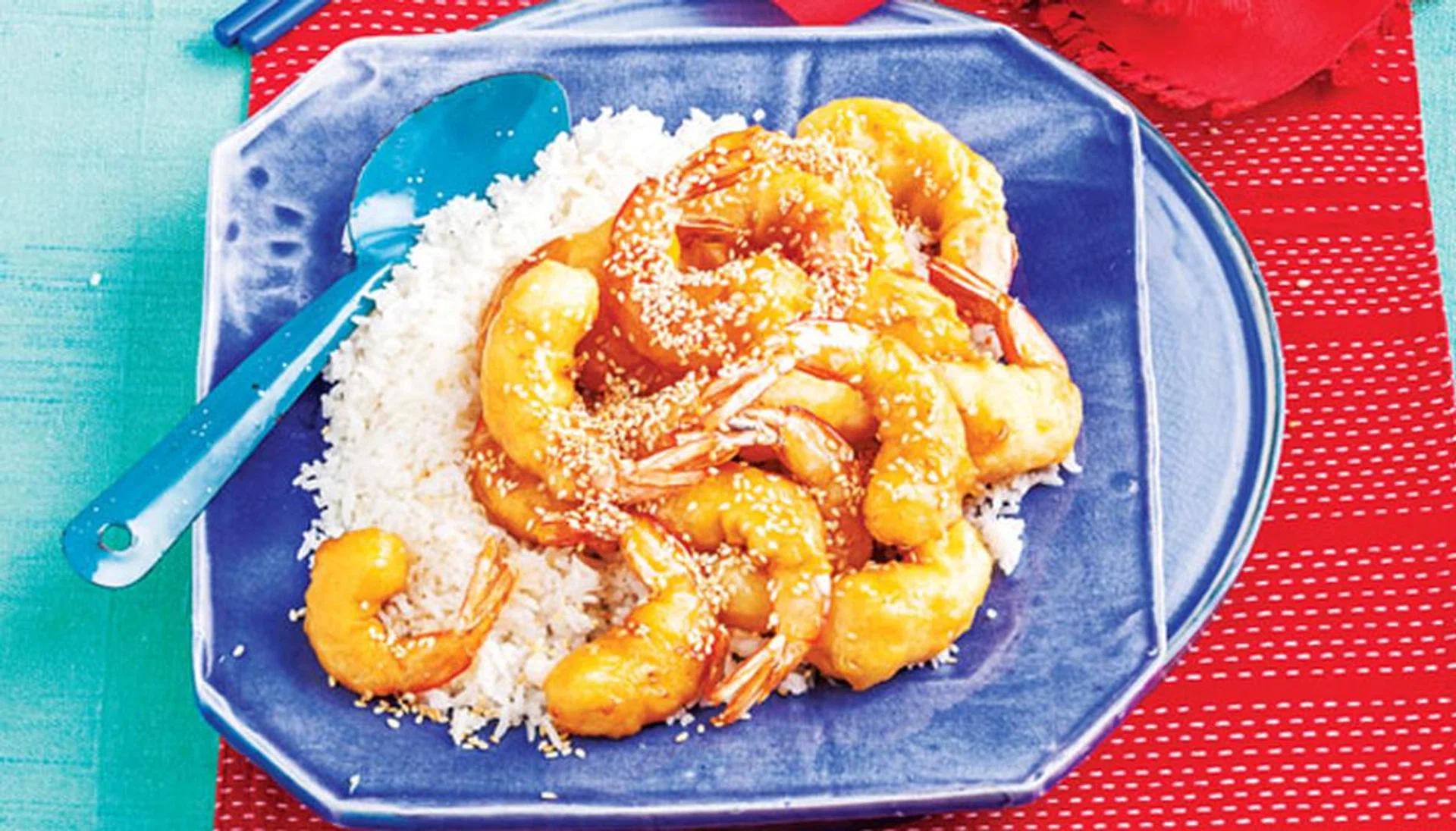 Yum cha favourites - Honey prawns