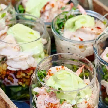 Jam Jar Prawn Cocktails By Jamie Oliver