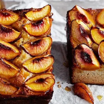 Flourless Almond, Plum & Orange Blossom Loaf