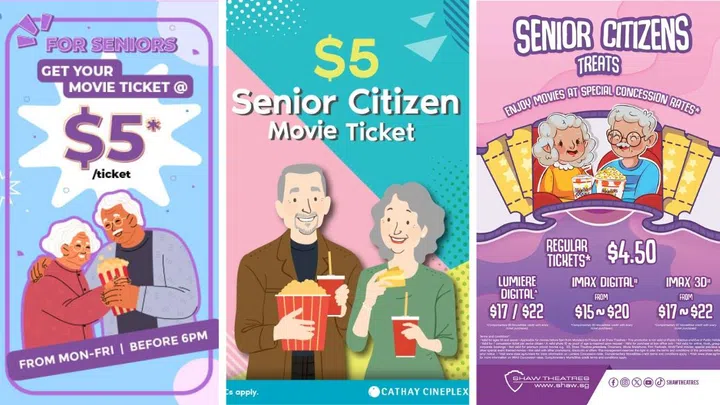 Credit: Golden Village, Cathay Cineplexes & Shaw Theatres