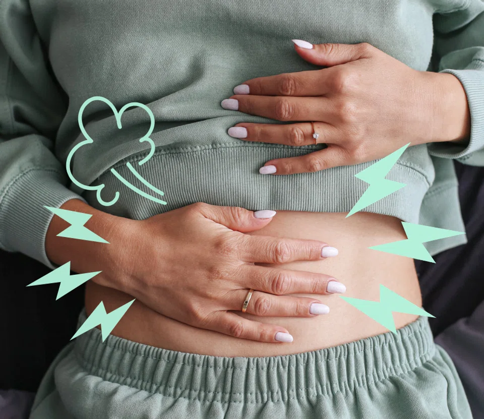 bloating gassy perimenopause what to do - nestle omega plus vitalcare