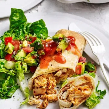 Air Fryer Chicken Chimichangas