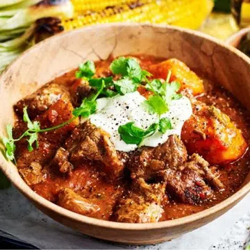 Tex-Mex Beef & Sweet Potato Stew