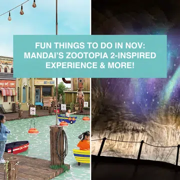 things to do with kids nov 2025 mandai zootopia