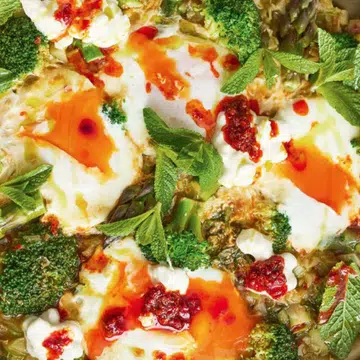 Green Shakshuka by Jamie Oliver