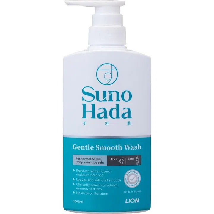 Best Face And Body Wash For Sensitive Skin SunoHada Gentle Smooth Wash