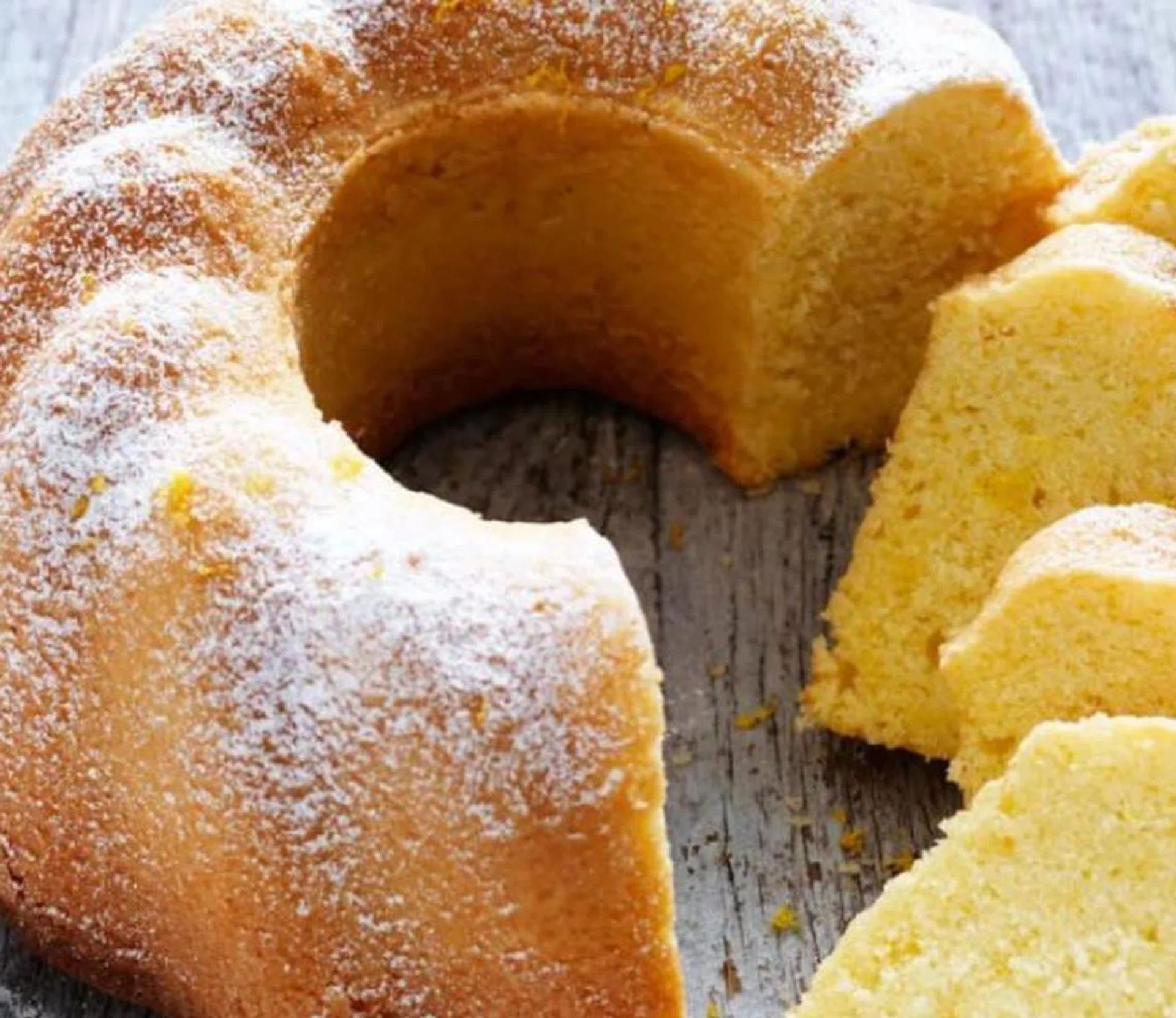 Lemon Sand Cake