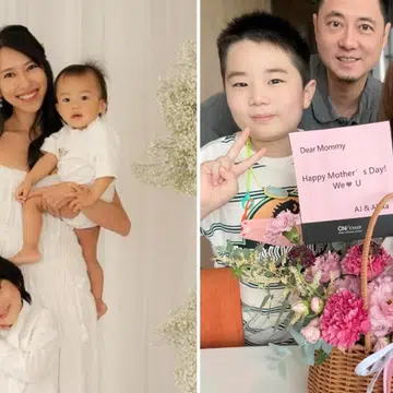how singapore celebs celebrated mother's day